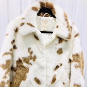 Faux Fur Jacket, XS, NWT